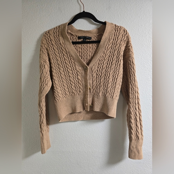 Marc New York Sweaters - Andrew Marc Crop Cable Knit